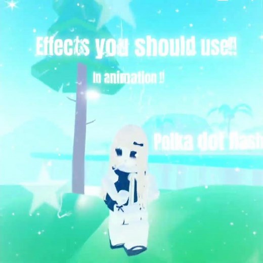 Effects you can use in animation !! #edit #roblox
