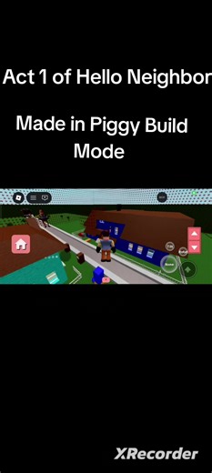Remake de Hello Neighbor en Piggy Build Mode