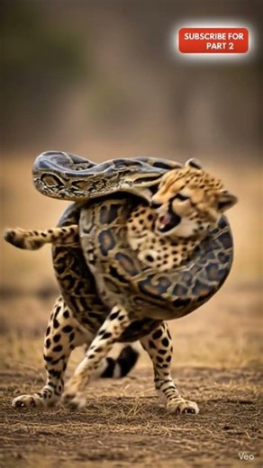 Cheetah vs Python — That Was TOO Close