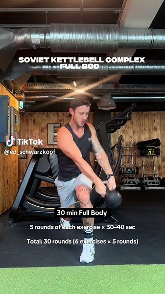 Soviet Full Body Kettlebell Workout Guide