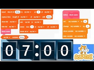 Variables, Lists, My Blocks and Music on Scratch Explained in 7 MINUTES!