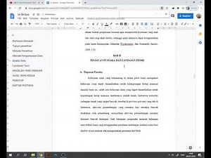 Tutorial Komplit Google Docs