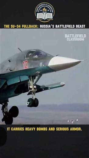 The Su-34 Fullback Russia’s Battlefield Beast