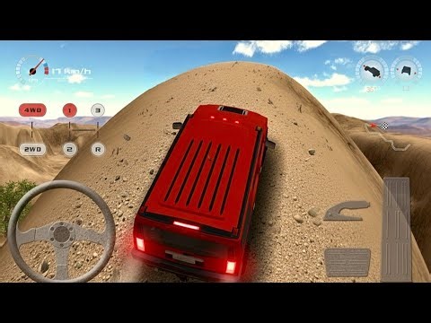 Offroad 4x4 Simulator Gameplay - Extreme Desert Hill Climb Challenge with Realistic Driving 🚙🔥