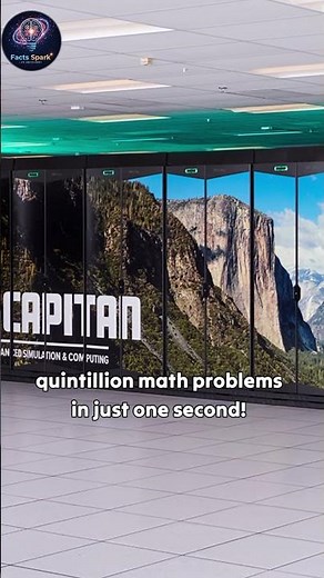 Did You Know the World's Fastest Computer? 💻⚡ #Supercomputer #ElCapitan #TechFacts #Shorts