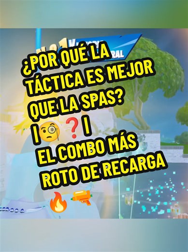 ¿POR QUÉ LA TÁCTICA ES MEJOR QUE LA SPAS? |🧐❓ | EL COMBO MÁS ROTO DE RECARGA 🔥🔫 Manosin, andaba yo tranqui revelando por qué ya no uso la Spas en clasificatoria. 💎 El secreto es el Revólver Exótico Táctica. Mientras otros se quedan pegados con el delay de la Spas, nosotros repartimos el pium pium pam sin piedad. 🔫🔥 Agarramos a unos cuantos con los boxers abajo, le dimos su tatequieto a un sapo y, aunque casi me detonan el fundillo al final, logramos la win relajao. 👑 ¿Eres del equipo que 