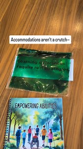Accommodations aren’t a crutch—they’re a bridge to success. 🚀 They don’t lower expectations; they create access. Every learner deserves the tools they need to thrive. Let’s shift the narrative! 💡 #EmpoweringAbilities #SpecialEducation #LearningDifferences #InclusiveEducation #SupportStrategies #TeacherLife #NeurodiversityAffirming #SupportEveryLearner #EducationMatters #SpecialEdResources #AdaptedLearning #SLPeeps #ParaEducators #OTRocks #trainingmanual #iteachela #iteach2nd #iteachfourth | Ad