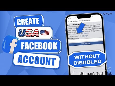 How To Create USA 🇺🇸 Facebook Account Without Getting Disabled (NEW)