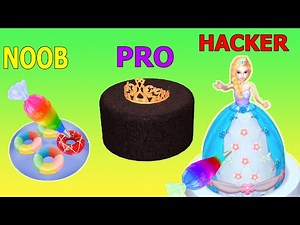 Noob Pro Hacker Fun 3D Cake Cooking Game My Bakery Empire Color, Decorate & Serve Cakes - Gameplay
