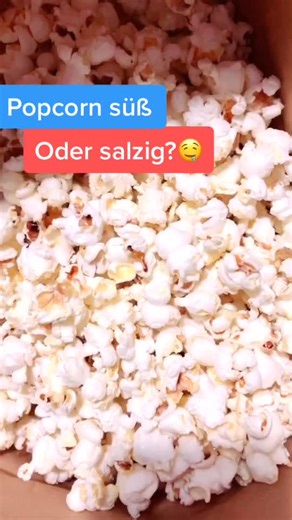 Knuspriges Popcorn wie im Kino