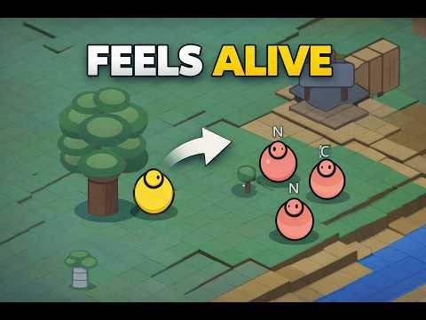 My NPCs Finally Have Schedules (My RPG Feels Alive) | Devlog #10