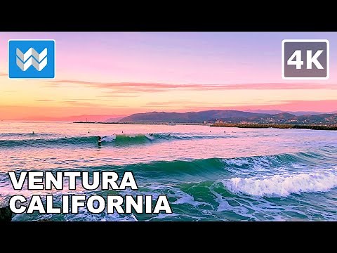 Ventura Harbor Village Sunset Walk 🌅 | Ventura California Walking Tour [4K]