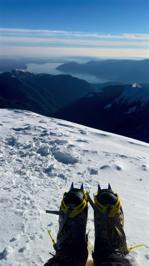 First Winter Summit Adventure in the Italian Alps