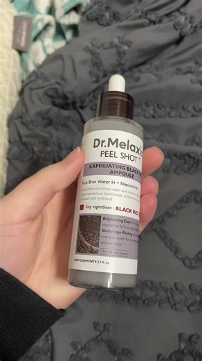 If you’re considering the Dr Melaxin peel shot let this convince you!!! It pulls all the dead skin and clogged poles clean!!#drmelaxinpeelshot