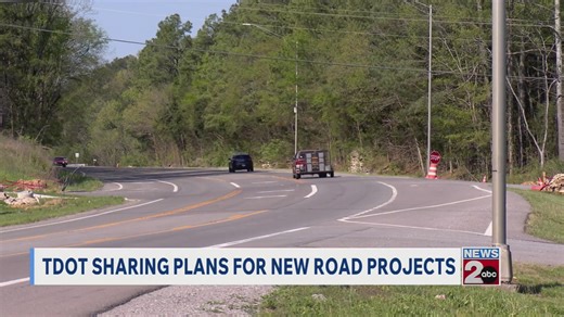 TDOT shares plans for new road projects