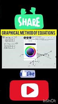 Graphical Method | Pair of Linear Equations in Two Variables | Class 10 Maths”