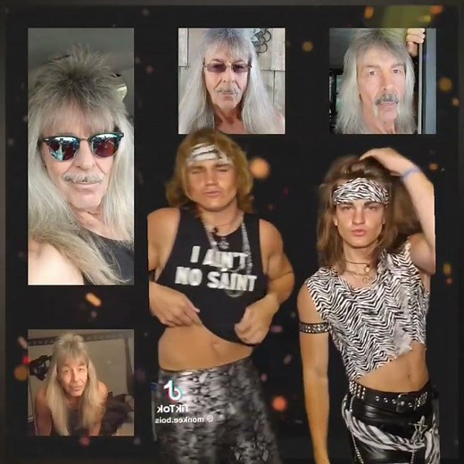 Joey breaux Monkee bois Aerosmith #joeybreaux #aerosmith #80s #80smusic #funny #cougars #funny