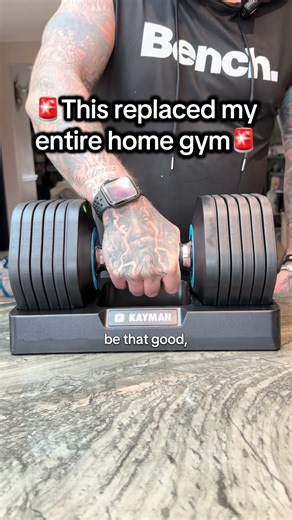 These adjustable weights literally replaced my home Jim a simple twist and urine action. These go from 2 kg up to 12 kg. These are perfect for shoulders arms and full body workouts really #adjustableweights #gymfinds #homeworkout #homegym #newyearnewme