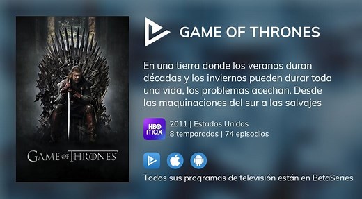 Ver Game of Thrones en streaming