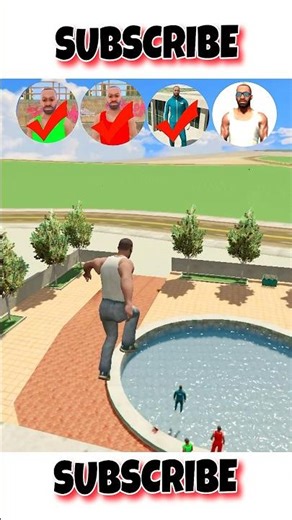 Franklin House Jump 😱 in gta 5 mod #shorts #viral