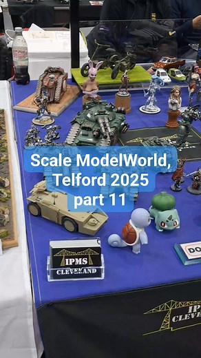 5.7K views · 107 reactions | Scale ModelWorld, Telford 2025 Club exhibition, part 11 #MissionTelford2025 #PaprykarzInTelford #SPMTaskForce #SMW2025 #IPMSPolska #AlliedModelers #ScaleModellingUK #ModelMaking #IPMSModelWorld | Szczeciński Paprykarz Modelarski | Facebook