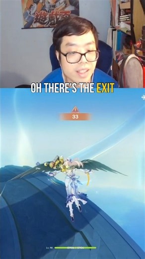 POV: You Finally Escape The Moon Base 😮 #genshinimpact
