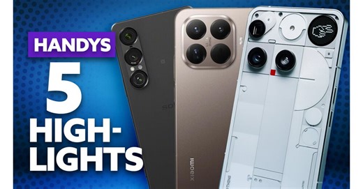 Nach knapp 30 Smartphone-Tests: Hier sind unsere 5 Highlights 2025