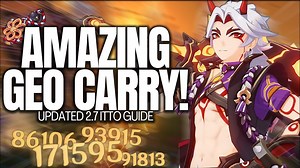 AMAZING Geo Carry! UPDATED Itto Guide – Kit, Combos, Artifacts, Weapons, Teams | Genshin Impact 2.7