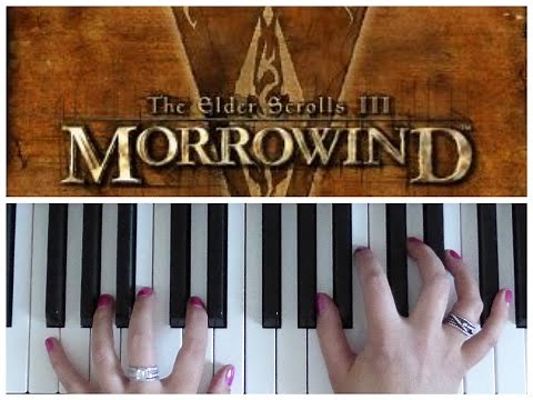 MORROWIND THE ELDER SCROLLS III | EASY Piano Tutorial