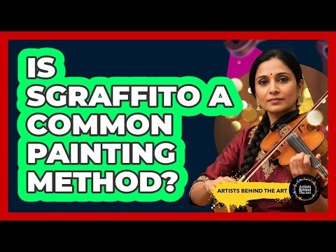 Is Sgraffito A Common Painting Method?