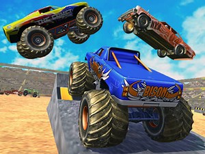 Walkthrough Monster Truck Demolition Derby . BrightestGames.com