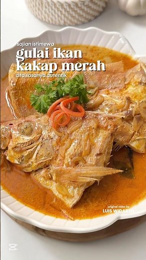 Gulai Ikan Kakap Merah