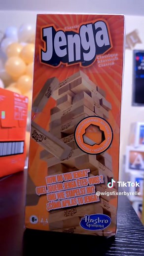 Hasbro Gaming Jenga Family Game, Outdoor Games for Kids, Summer Toys, Classic Strategy Stacking Game for 1 Players, Fun for Parties, Travel, and Ages 6 #jenga #familygame #outdoorgames #games