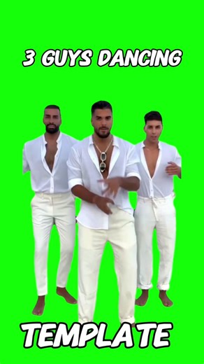 3 guys dancing meme green screen #meme #template #capcut #greenscreen #dance #challange #dancechallenge