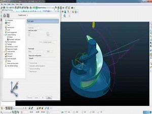 impeller machining with surface finishing strategy