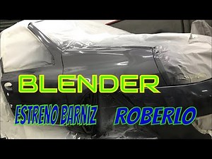 How to BLEND PAINT with a BLENDER. It's not noticeable at all.