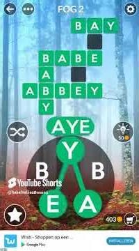 Wordscapes Forest Fog 2