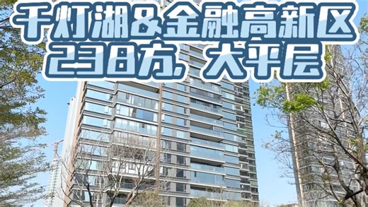 如果您正在千灯湖金融高新区附近找大平层，不妨看看这里！#佛山买房 #招商华玺 #保利天悦 #建发灯湖缦云 #保利天瓒 #保利灯湖天珺