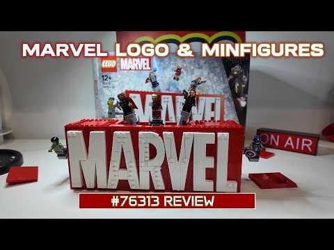 LEGO 76313 Marvel Logo Review – Is This the Ultimate Avengers Display Set?