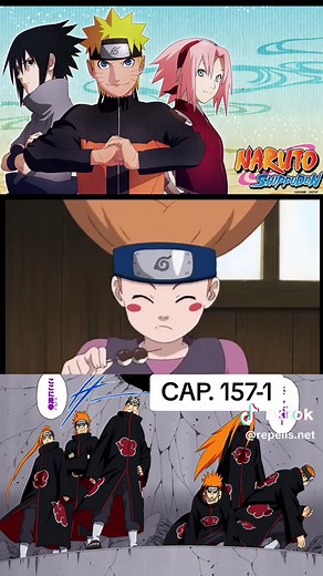 Naruto Shippuden Capítulo 157: ¡La Liberación del Kyubi!