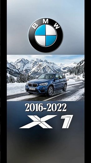BMW X1 Evolution (2009 - now) 📐✨ #bmw