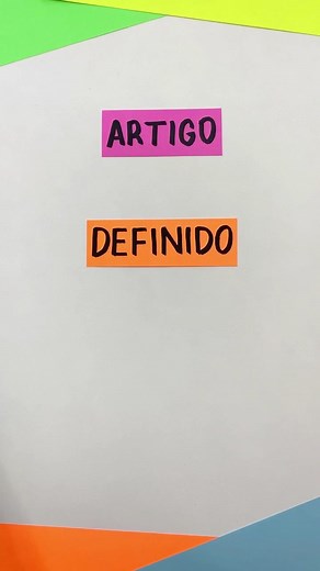 Classes de Palavras: Entenda o Artigo em Português