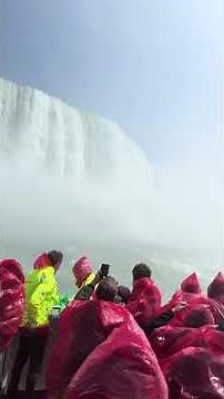 ナイアガラの滝クルーズ #カナダ#トロント #海外旅行 #ゴルフ初心者 #niagarafalls