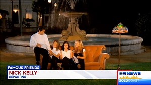 A replica of Central Perk cafe is on its way to Australia to celebrate 25 years of the hit sitcom, Friends! #9News | http://9News.com.au | 9 News