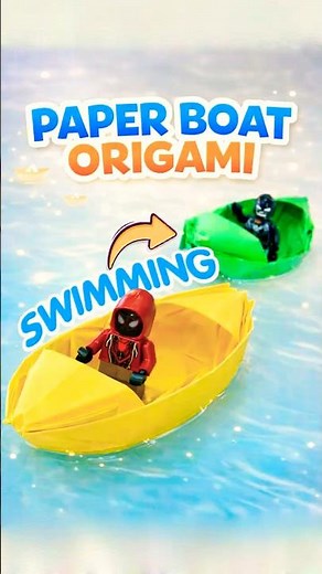 How to Make a Paper Boat Origami That Floats 🚤 | Easy Paper Boat Tutorial