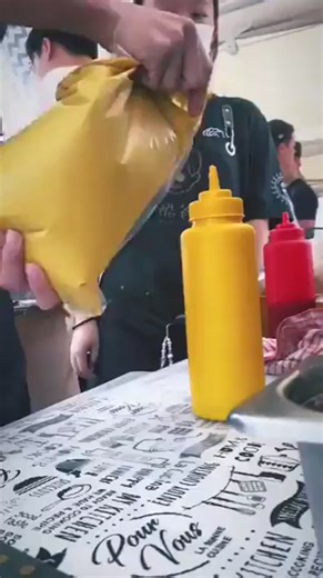 Refilling a mustard tube the new age way