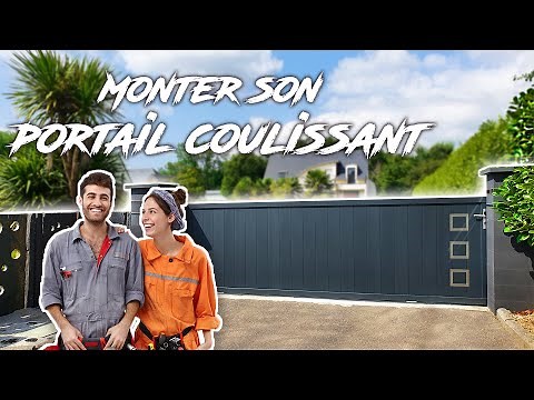 [TUTO] POSER VOTRE PORTAIL COULISSANT JARDIMAT ÉTAPE PAR ÉTAPE