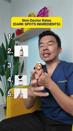 Dark spots: ingredients ranked