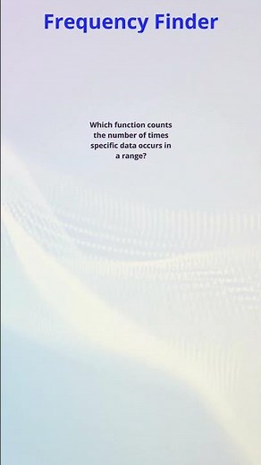 How to Use COUNTIF to Find Data Frequency in Excel