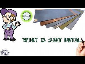What is Sheet metal? And Types of material used in Sheet metal.